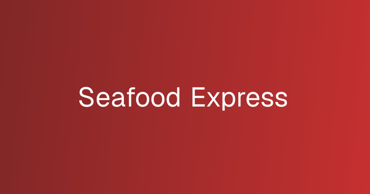 Seafood Express cover
